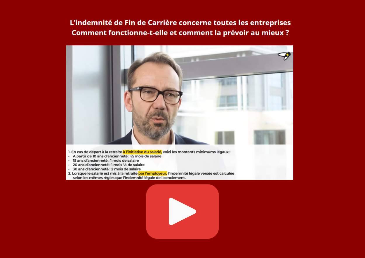 Qu'est ce qu'une indemnité de fin de carrière chez UPF Le Havre