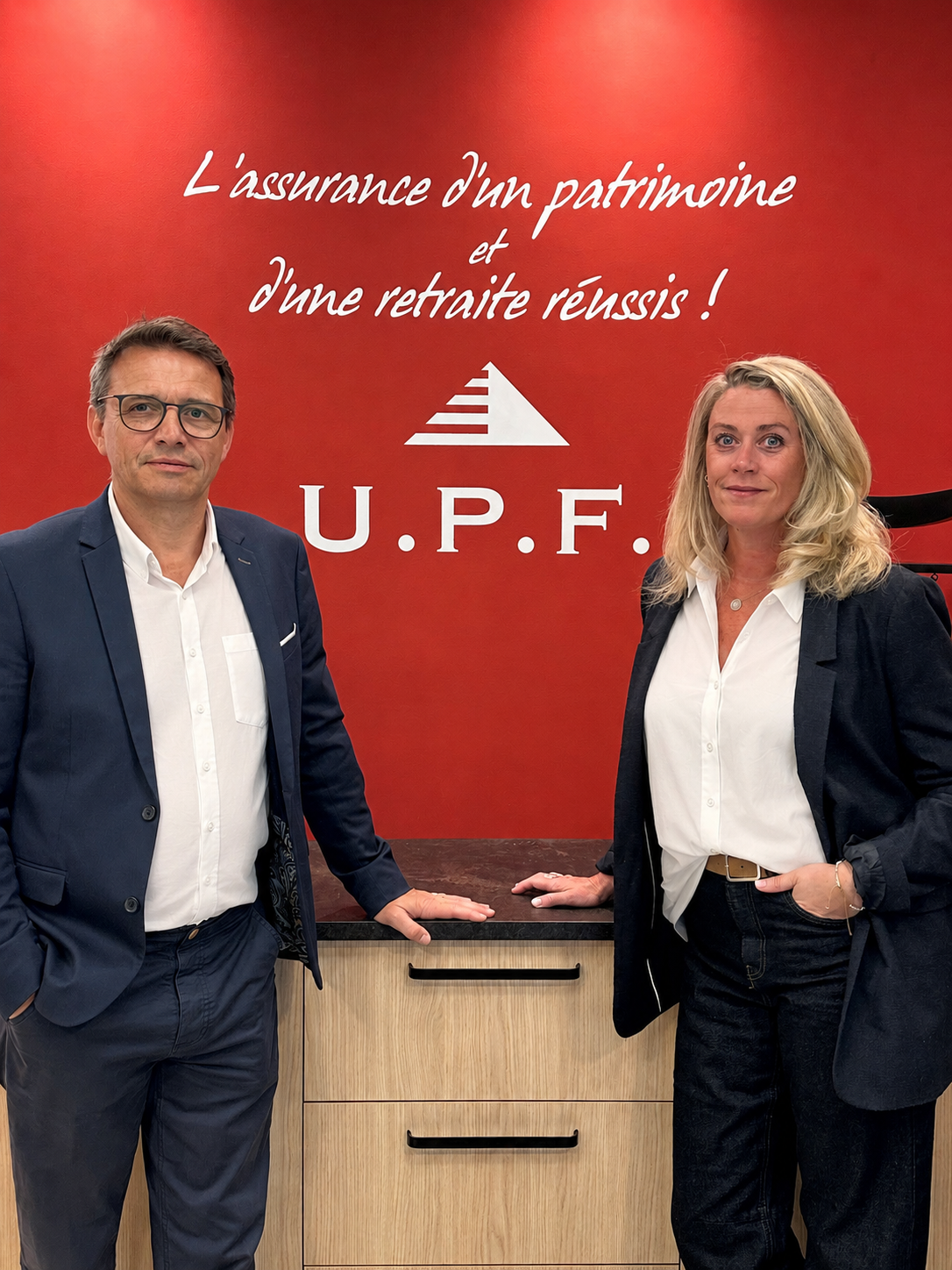 Alexandre Segonds UPF et Fanny Patey UPF